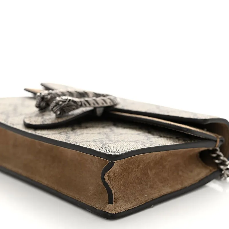 Super Mini Dionysus Shoulder Bag Taupe Super Mini Dionysus Shoulder Bag Taupe