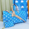 Blue Monogram Bag Blue Monogram Bag