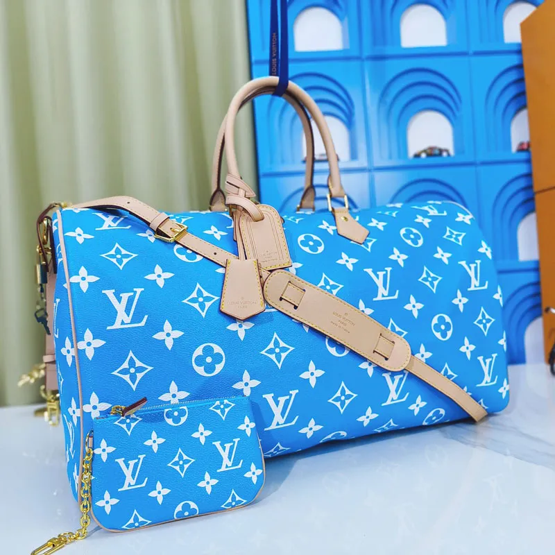 Blue Monogram Bag Blue Monogram Bag