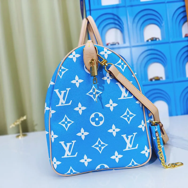 Blue Monogram Bag Blue Monogram Bag