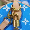 Blue Monogram Bag Blue Monogram Bag