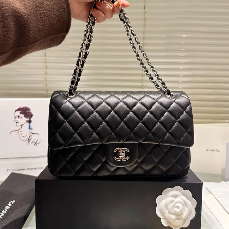 Sliver Strap Black Handbag Sliver Strap Black Handbag