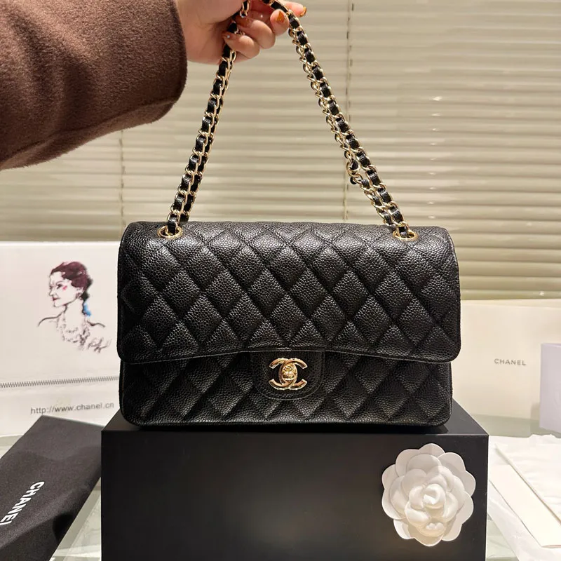 Glod Strap Black Handbag Glod Strap Black Handbag
