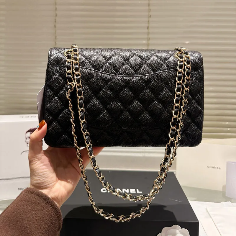 Glod Strap Black Handbag Glod Strap Black Handbag