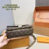 Yellow Leather Messenger Bag