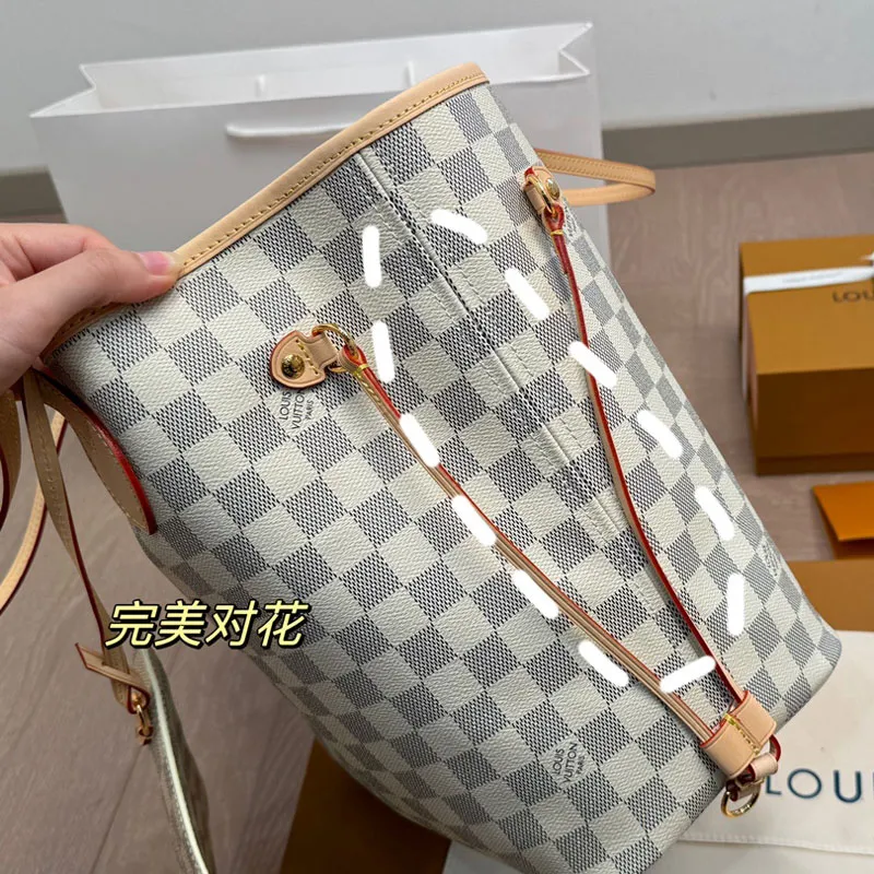 Neverfull Yellow And White Plaid Bag Neverfull Yellow And White Plaid Bag