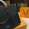 Black Dark Pattern Onthego Handbag Black Dark Pattern Onthego Handbag