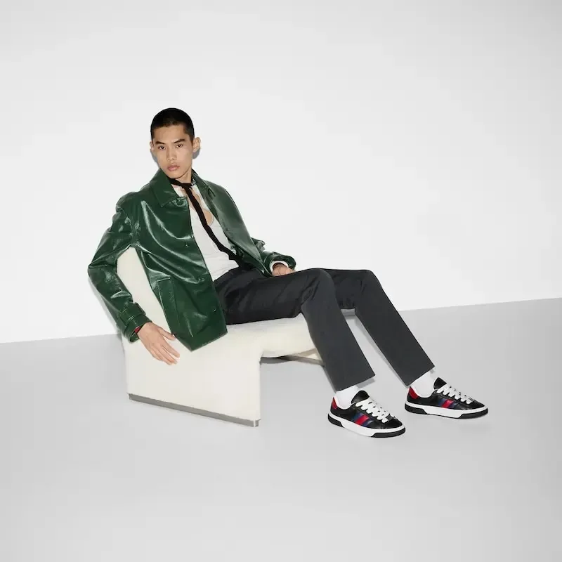 Men's Multi Color Web Sneakers Men's Multi Color Web Sneakers