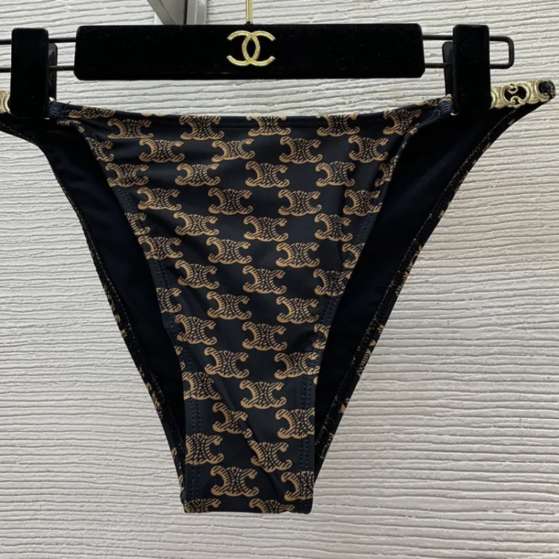 Triangle Stripe Two Pieces Bikini Triangle Stripe Two Pieces Bikini