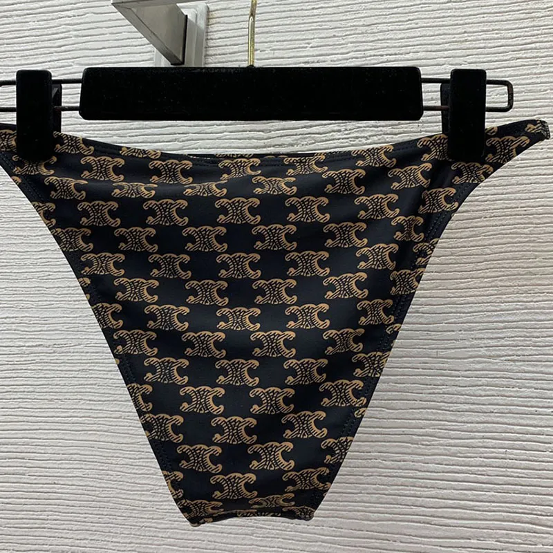 Triangle Stripe Two Pieces Bikini Triangle Stripe Two Pieces Bikini