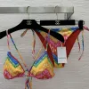 Printed Flowers Two Pieces Bikini Printed Flowers Two Pieces Bikini