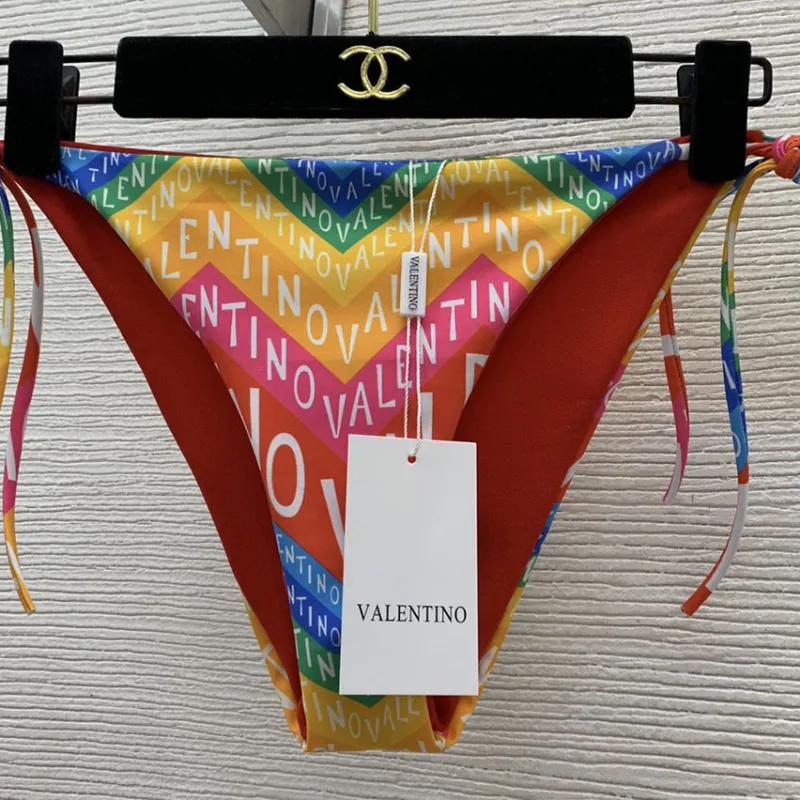 Printed Flowers Two Pieces Bikini Printed Flowers Two Pieces Bikini