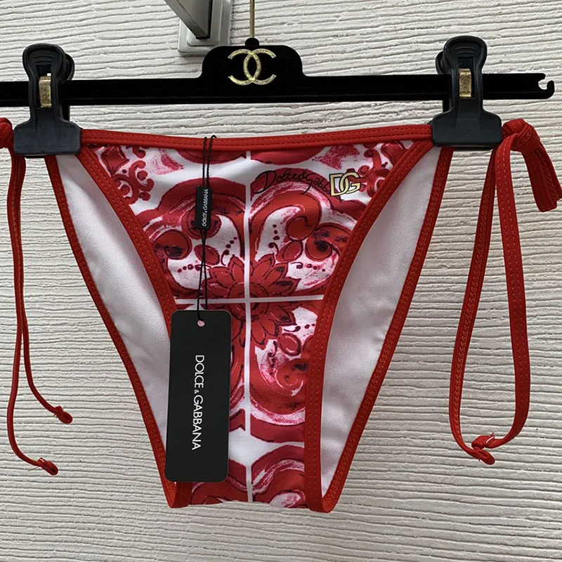 Triangle Flowers Two Pieces Bikini Triangle Flowers Two Pieces Bikini